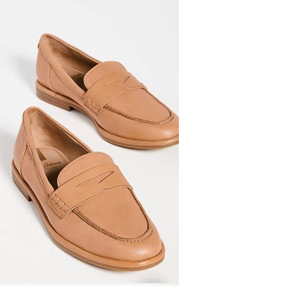 Nwt sam edelman birch loafer - medium in lt cuoio